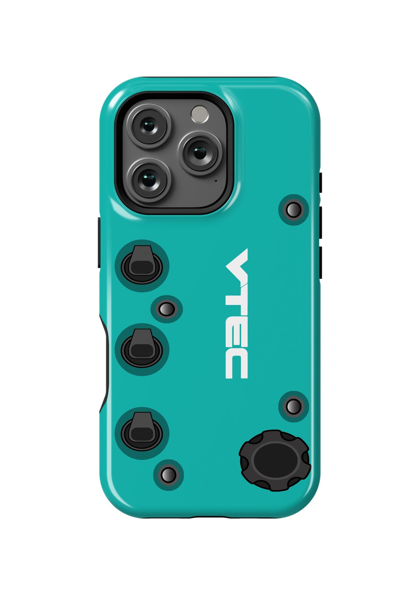 Durable D Series automotive phone case for car enthusiasts