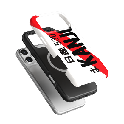 Kanjo Plate Phone Case