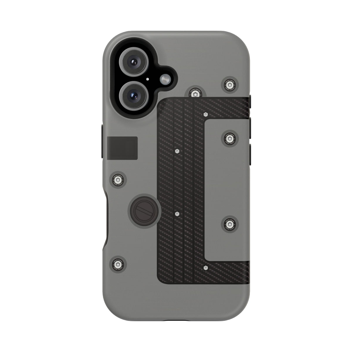 Gray K Series Engine Phone Case