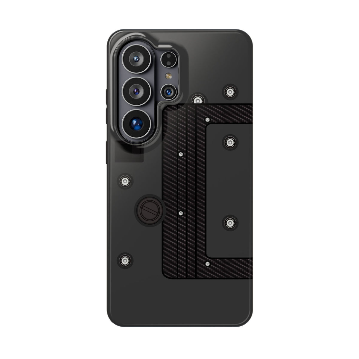 Black K Series Engine Phone Case