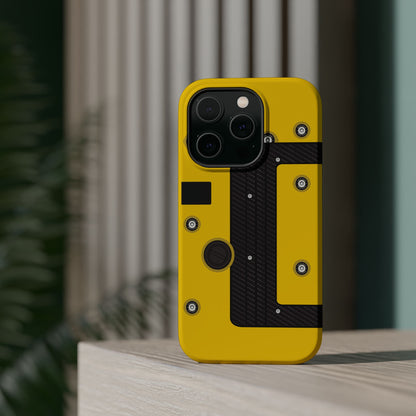 Yellow K Series Engine Phone Case
