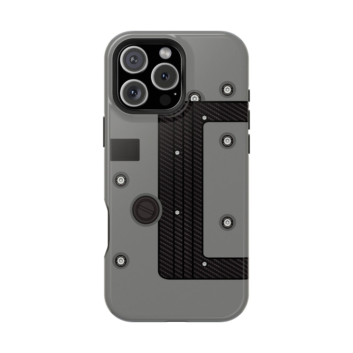 Gray K Series Engine Phone Case