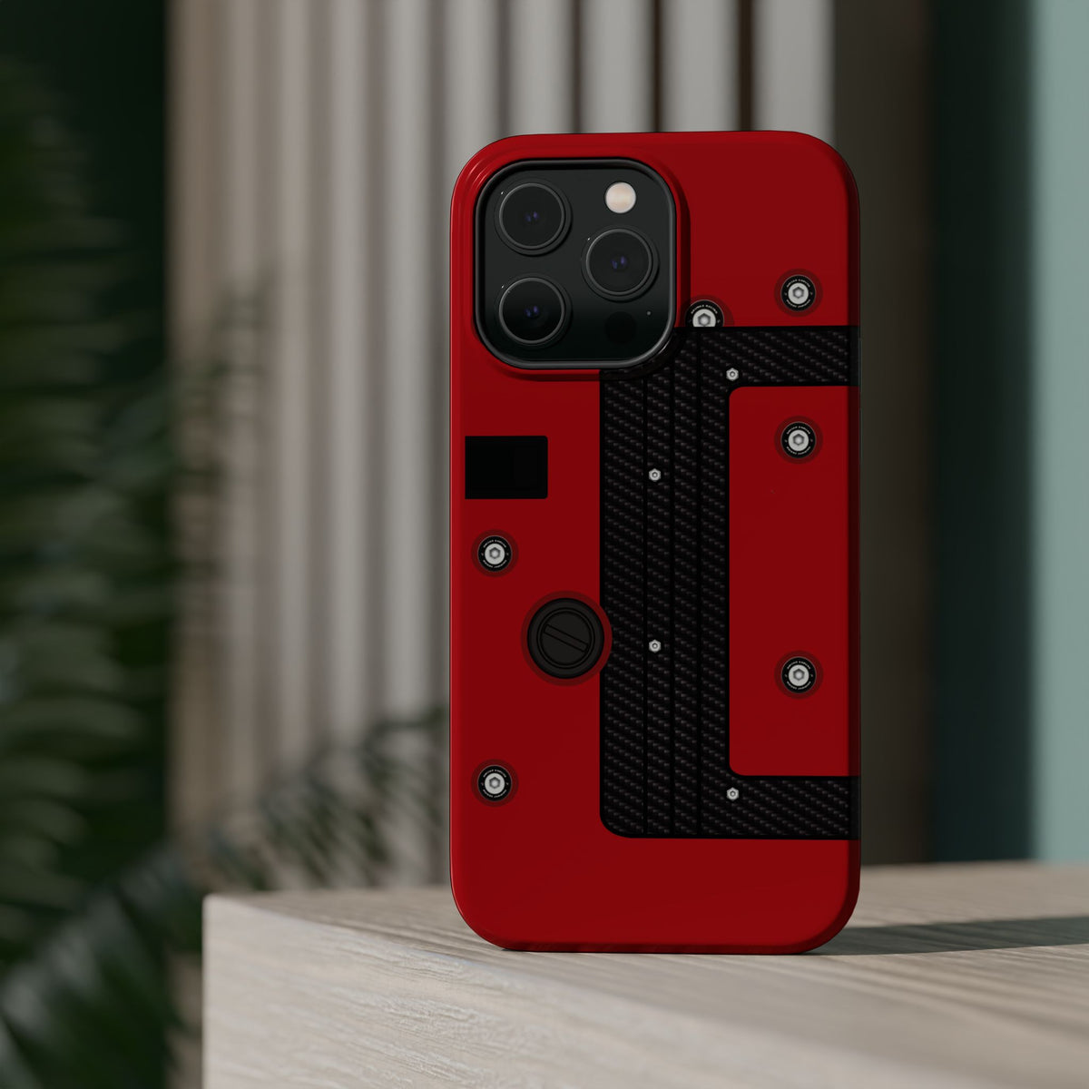 Red K Series Engine Phone Case