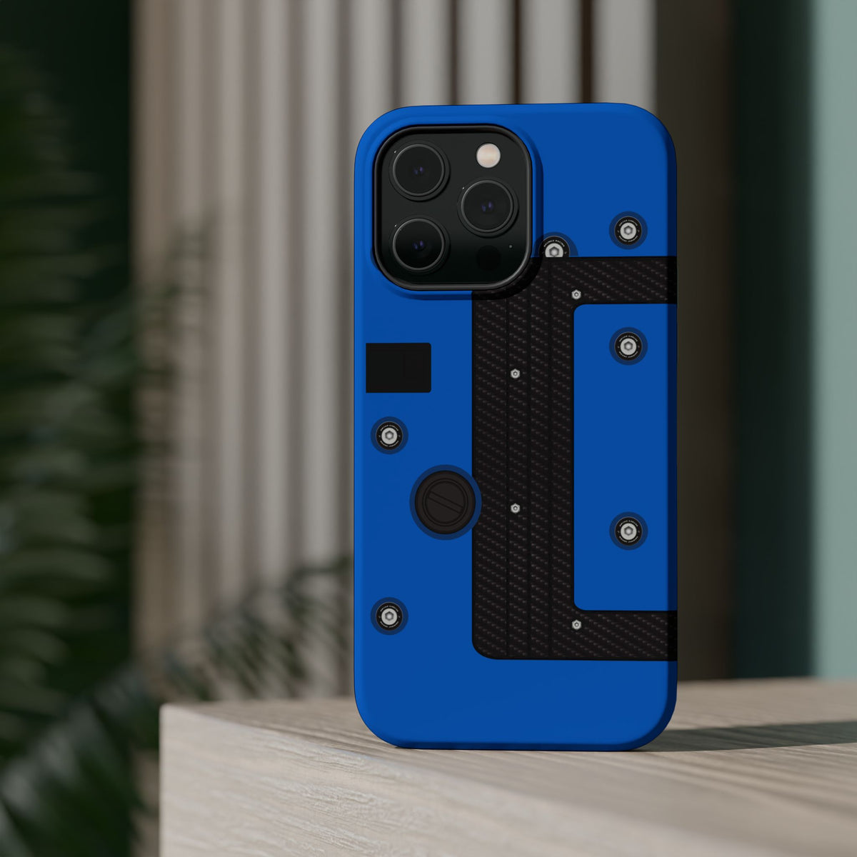 Blue K Series Engine Phone Case