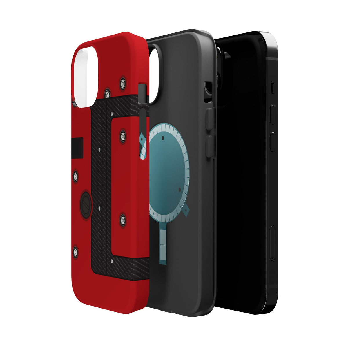 Red K Series Engine Phone Case