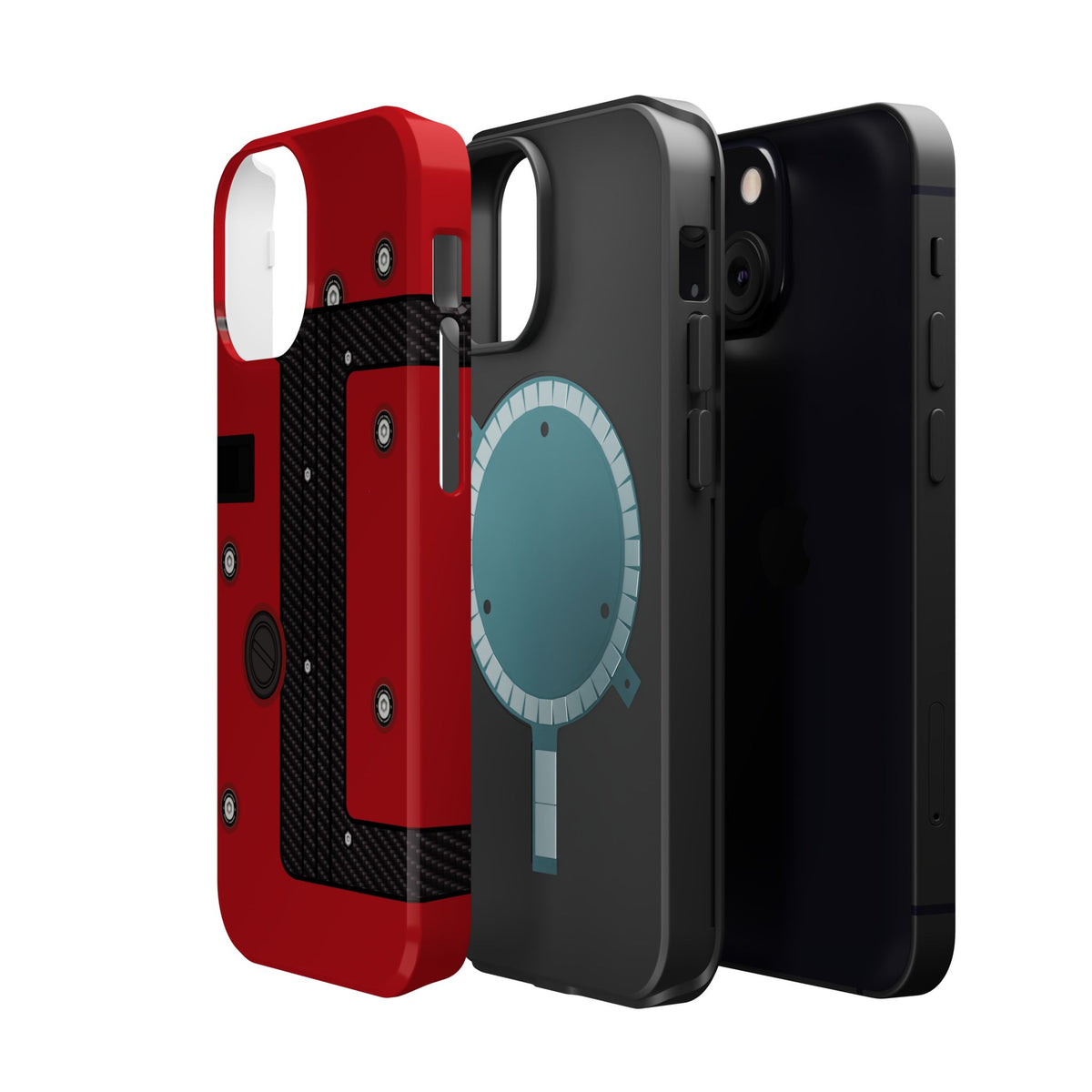 Red K Series Engine Phone Case