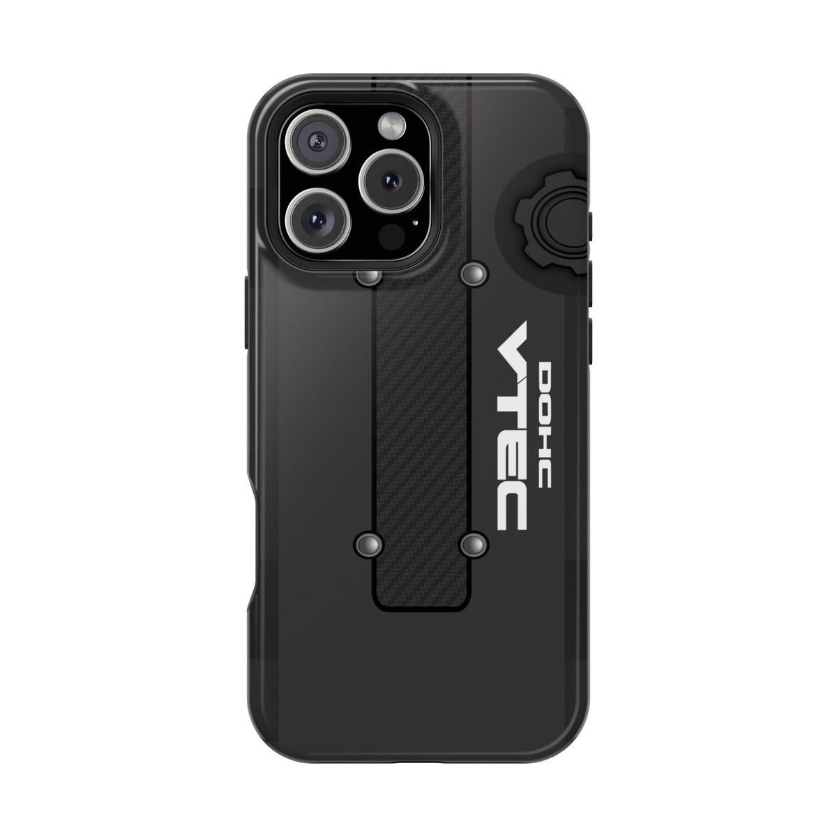 Black B Series Engine Phone Case
