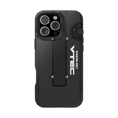 Black B Series Engine Phone Case