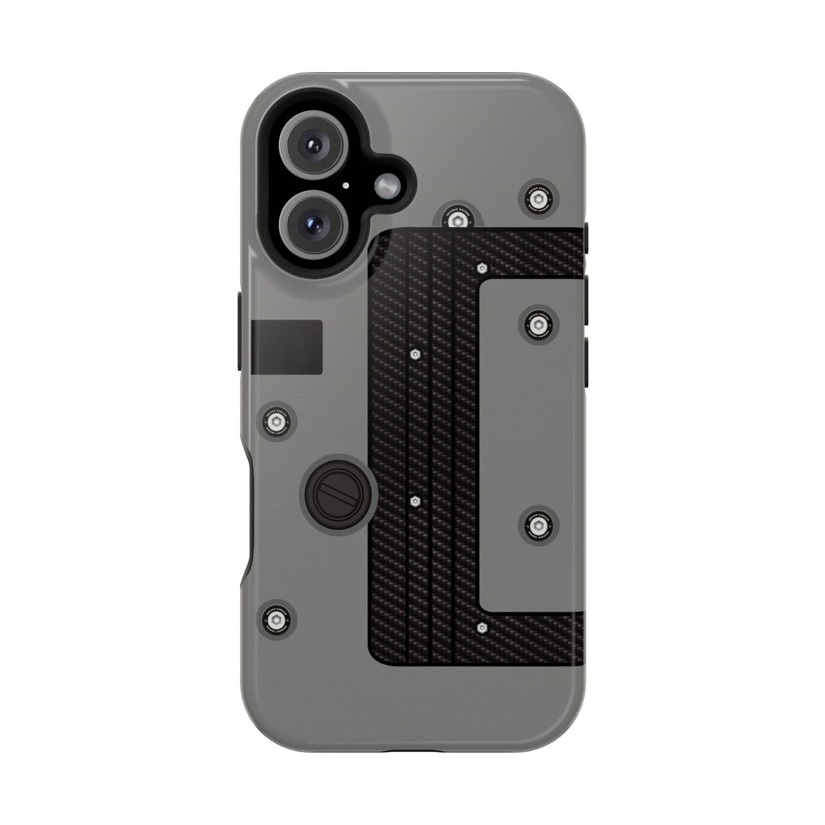 Gray K Series Engine Phone Case