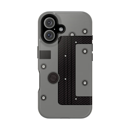 Gray K Series Engine Phone Case