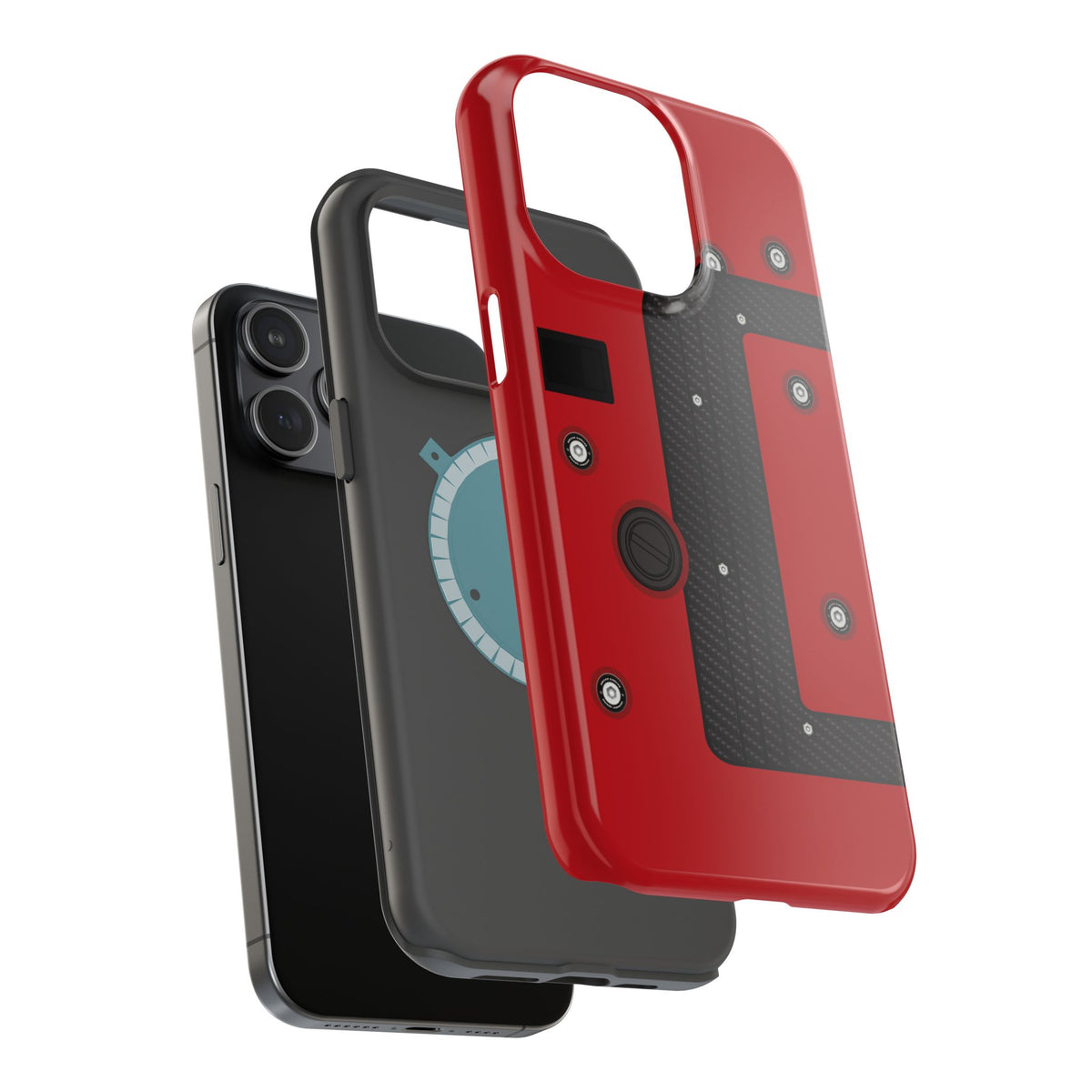 Red K Series Engine Phone Case