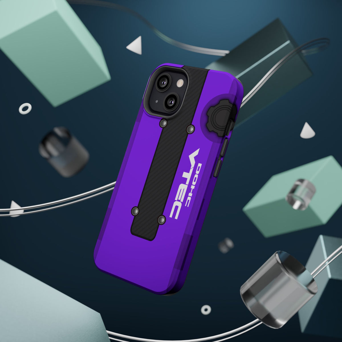 Purple B Series Engine Phone Case
