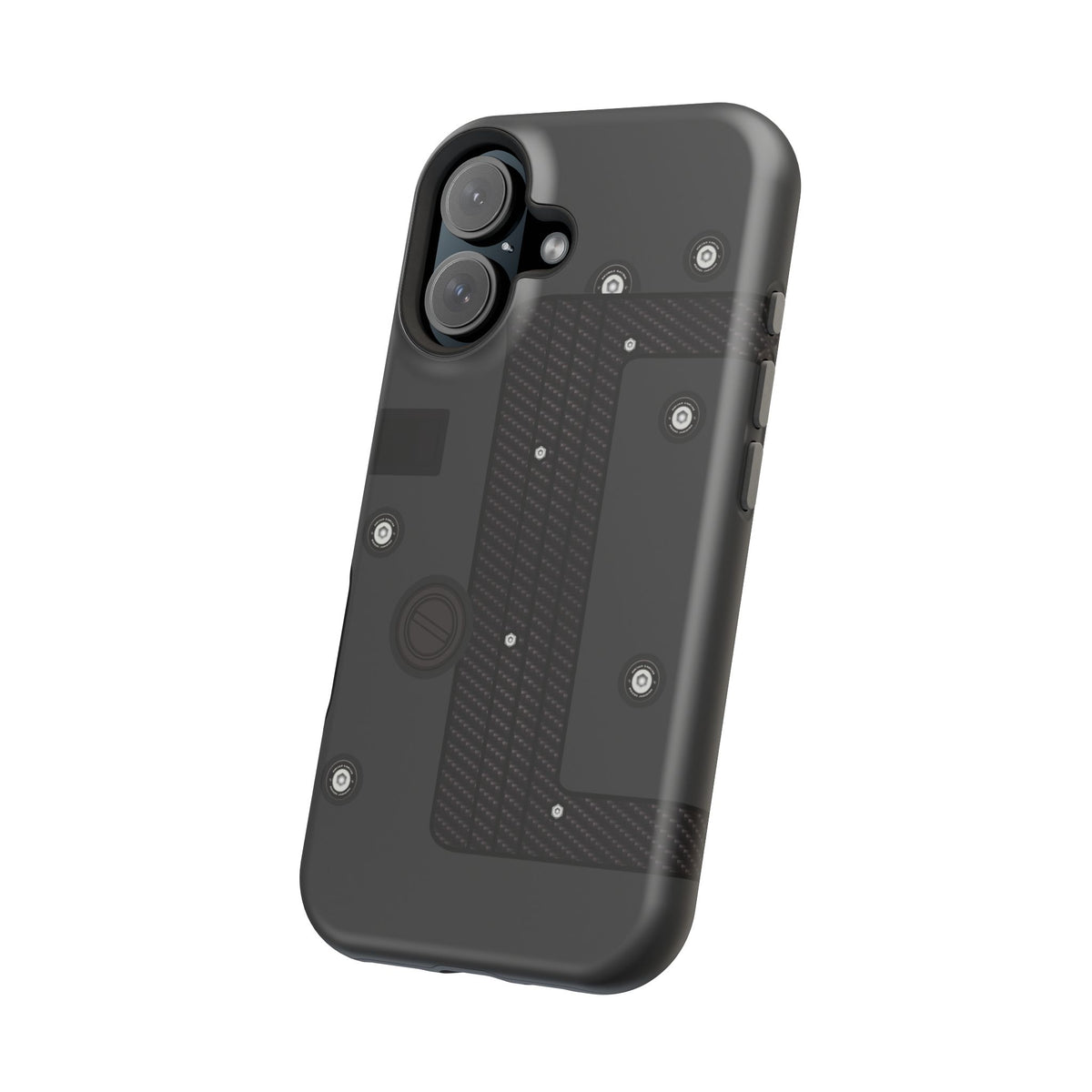 Black K Series Engine Phone Case