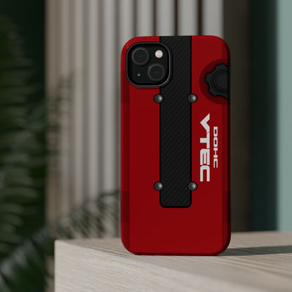 Red B Series Engine Phone Case