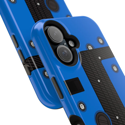 Blue K Series Engine Phone Case