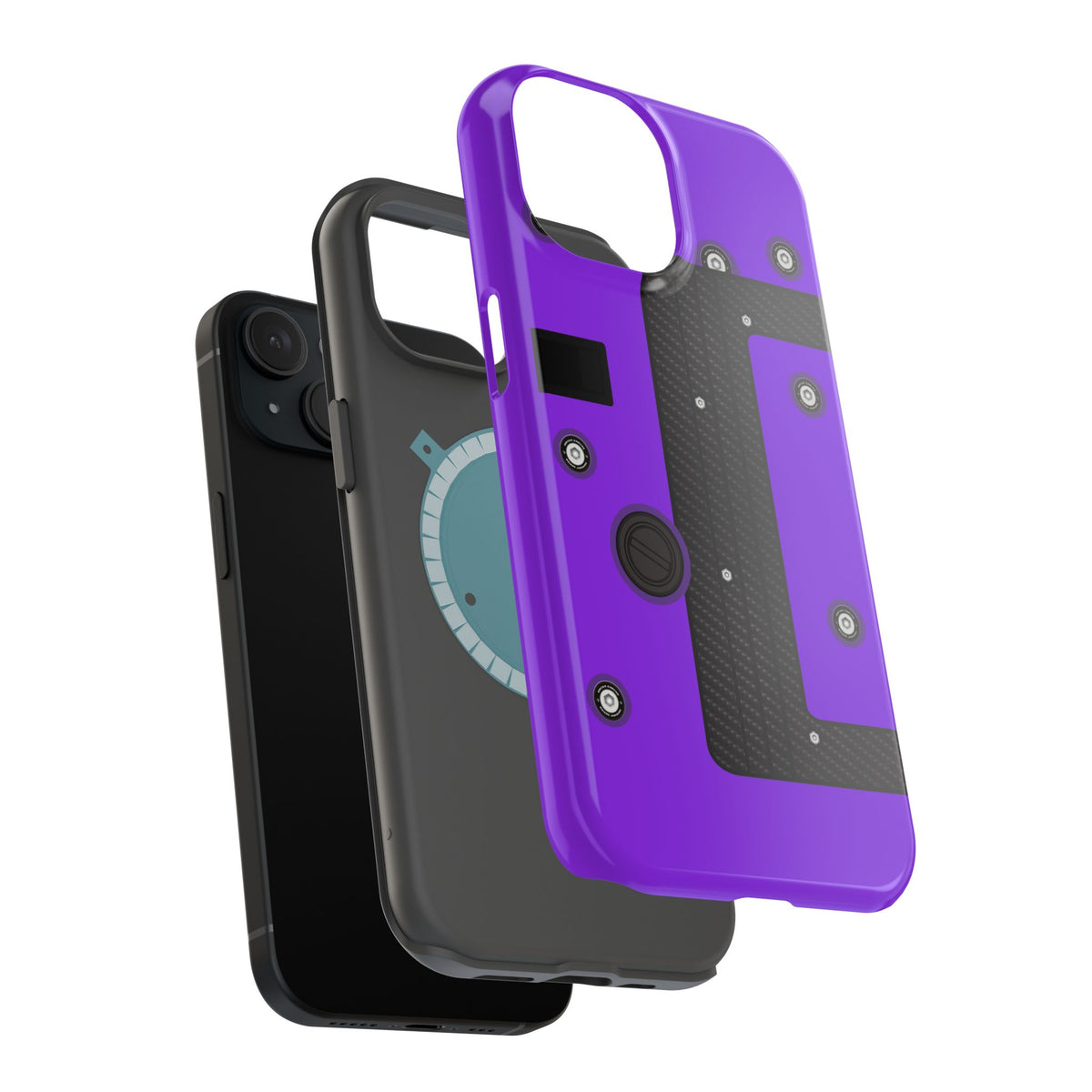 Purple K Series Engine Phone Case