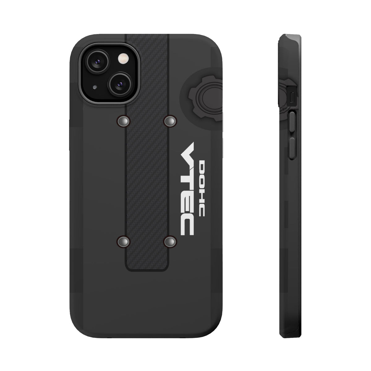 Black B Series Engine Phone Case