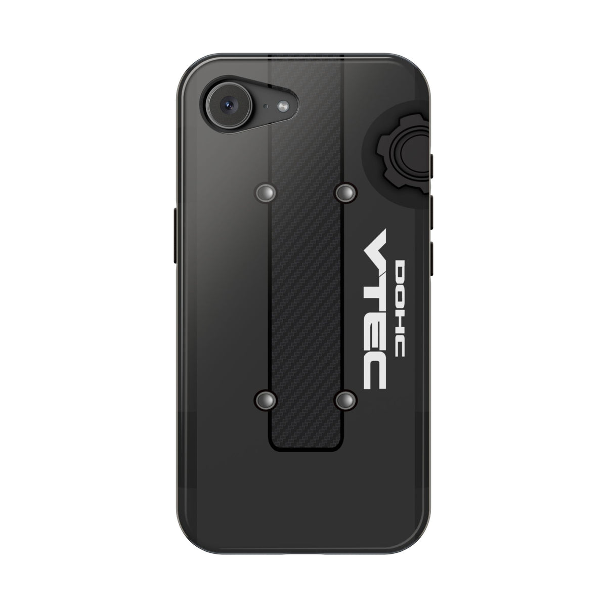 Black B Series Engine Phone Case