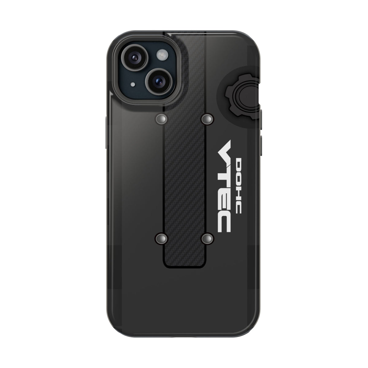 Black B Series Engine Phone Case