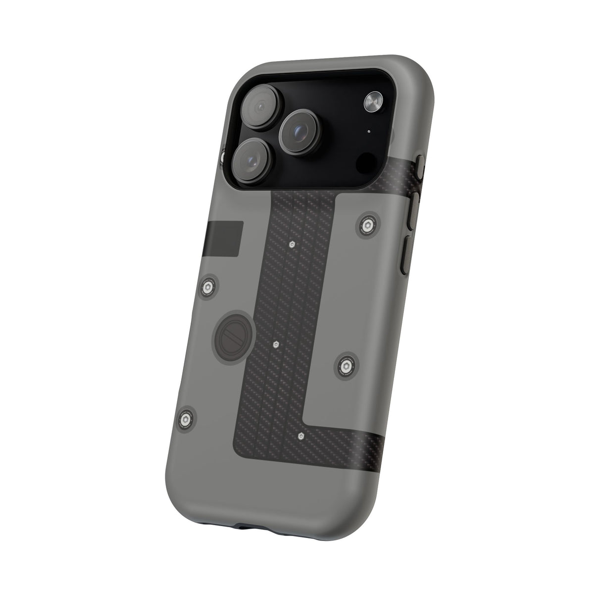 Gray K Series Engine Phone Case