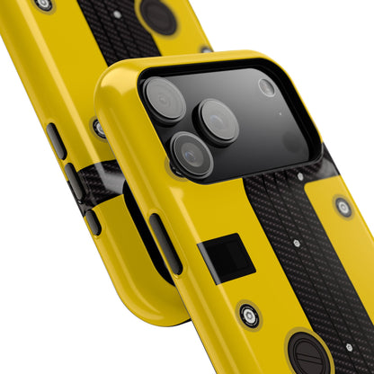 Yellow K Series Engine Phone Case