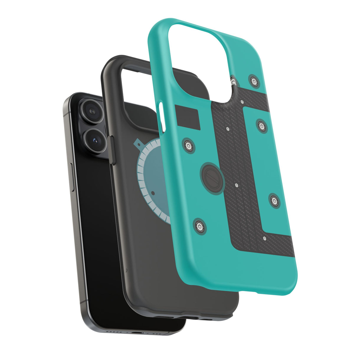 Teal K Series Engine Phone Case