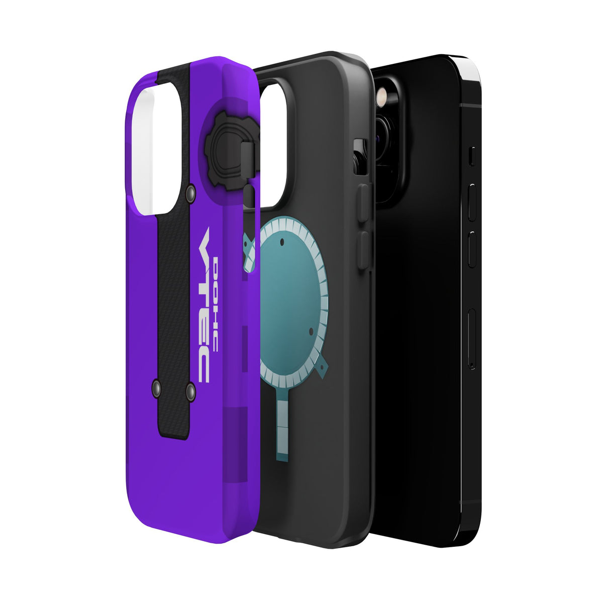 Purple B Series Engine Phone Case