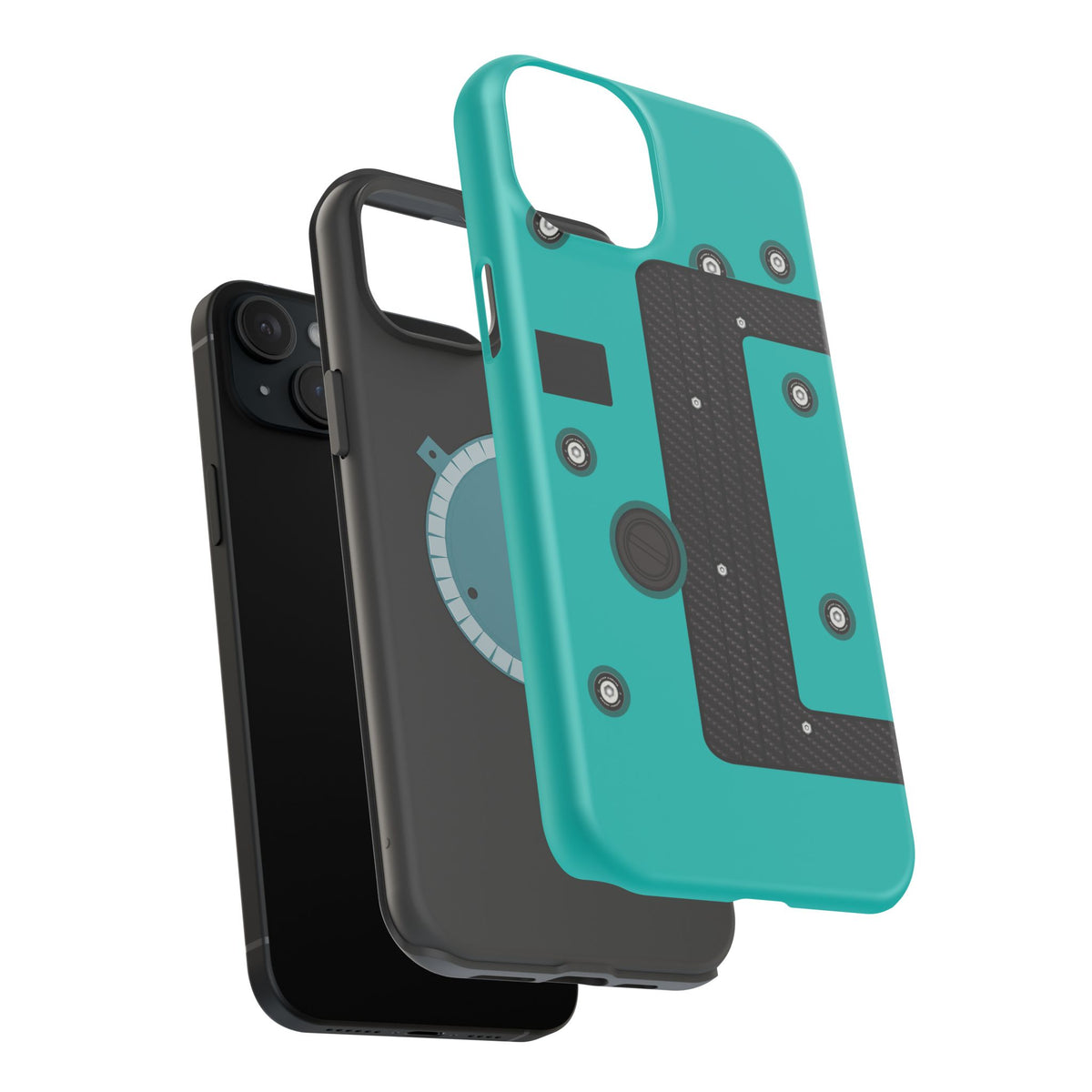Teal K Series Engine Phone Case