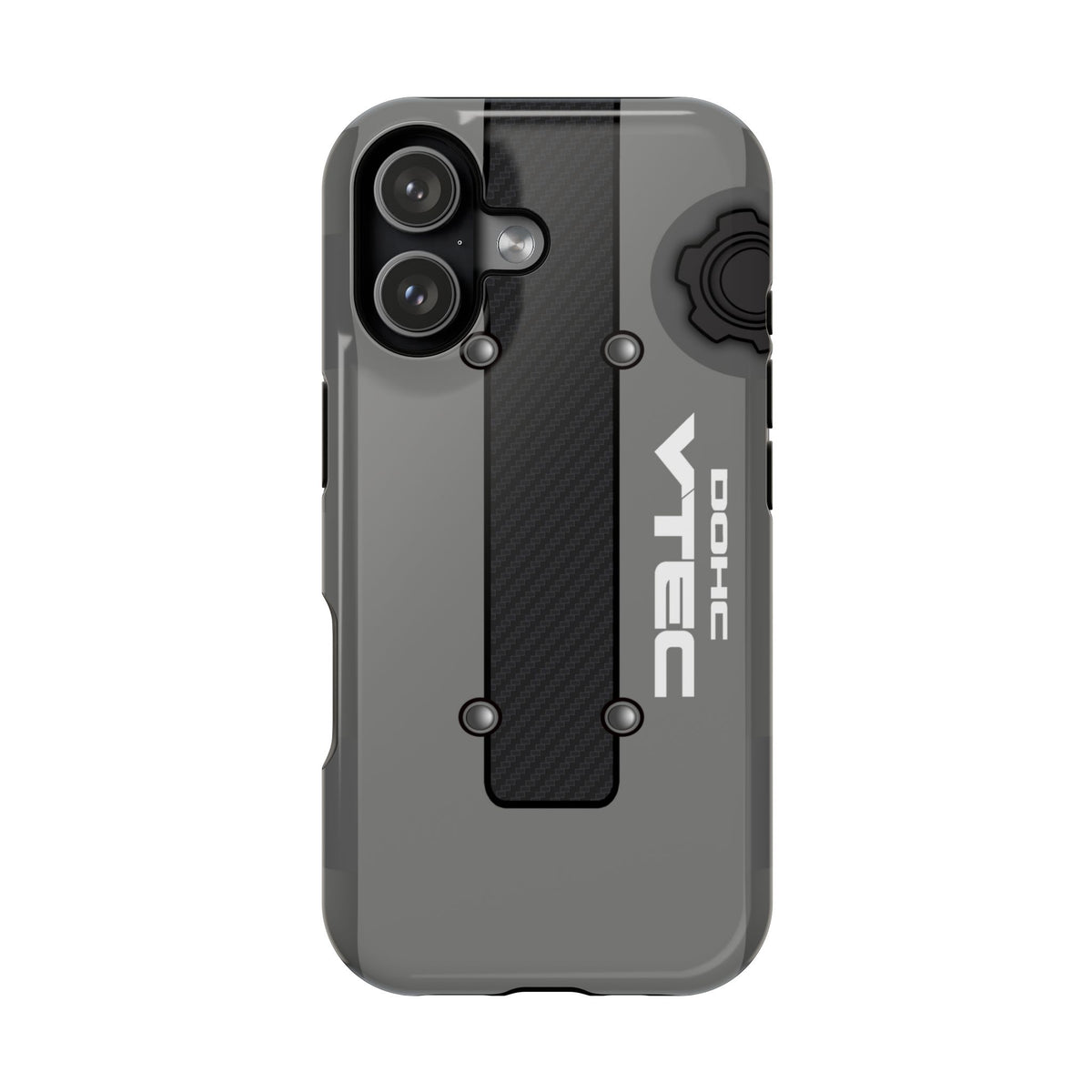 Gray B Series Engine Phone Case