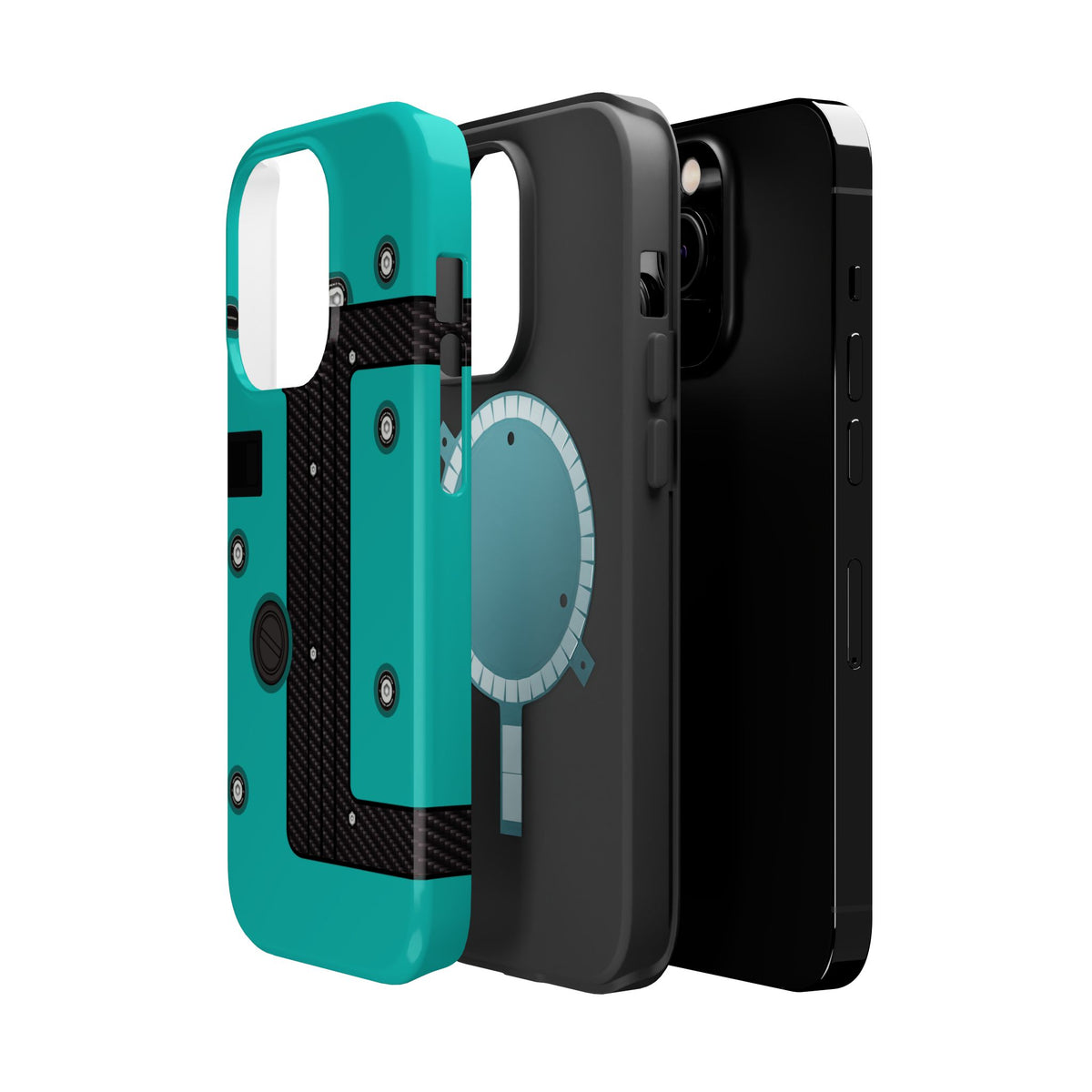 Teal K Series Engine Phone Case