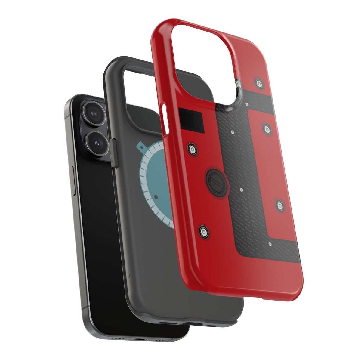 Red K Series Engine Phone Case