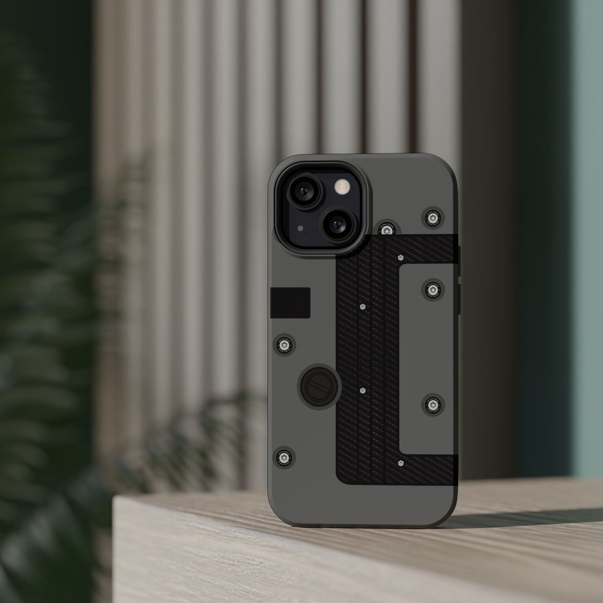 Gray K Series Engine Phone Case