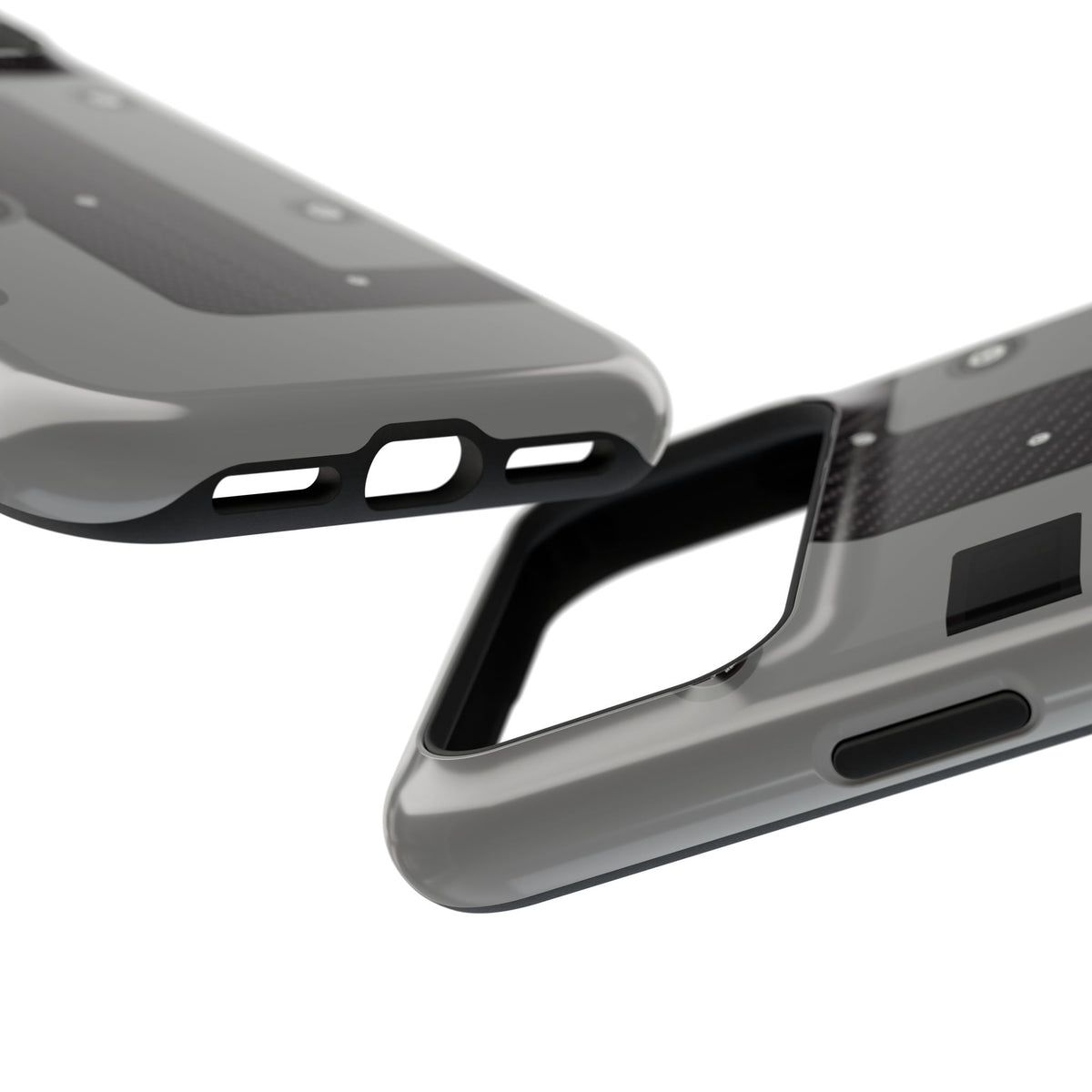 Gray K Series Engine Phone Case