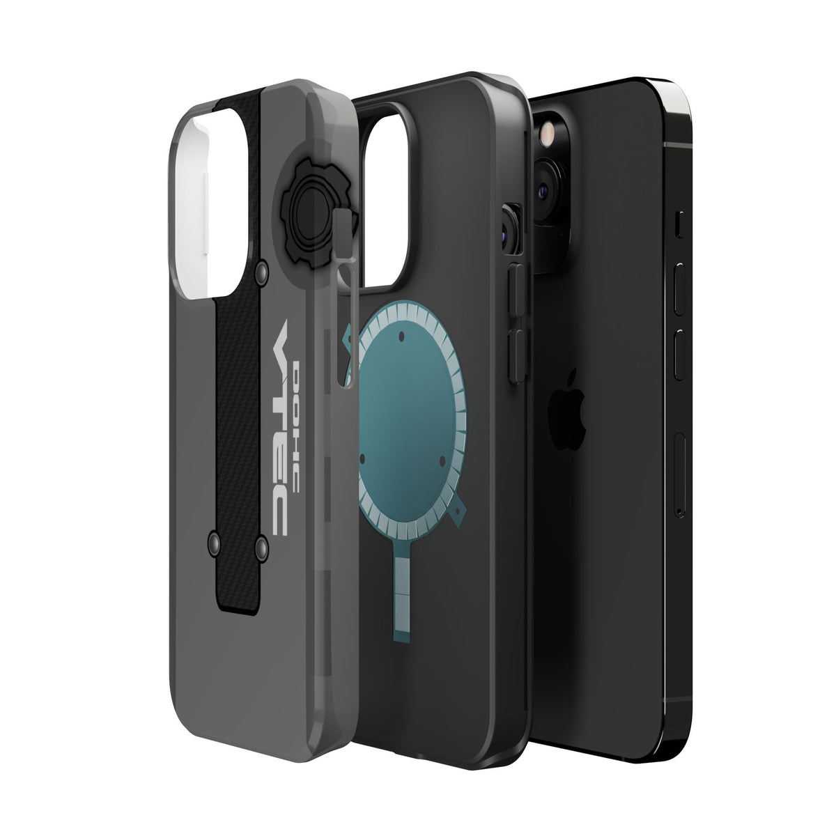 Gray B Series Engine Phone Case