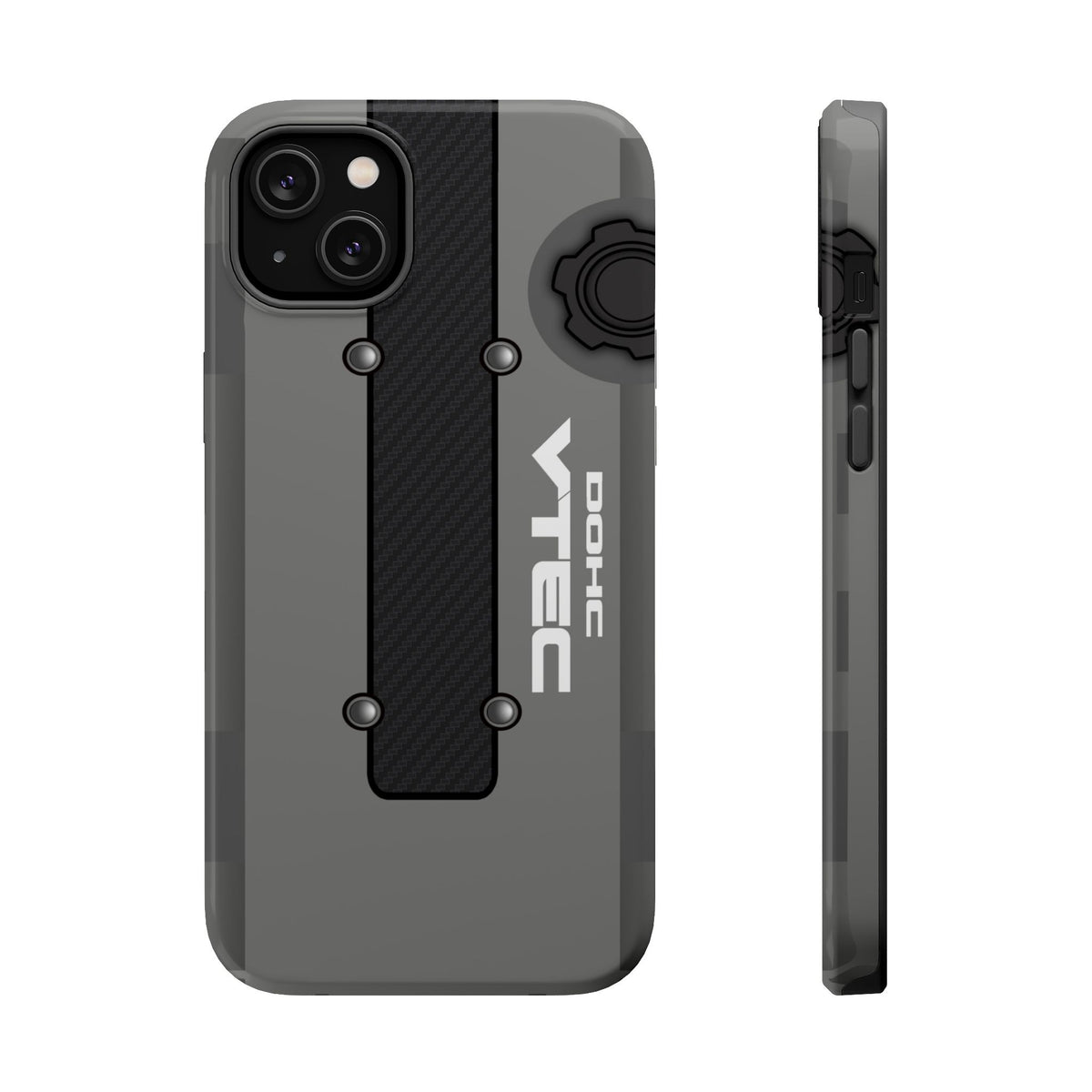 Gray B Series Engine Phone Case