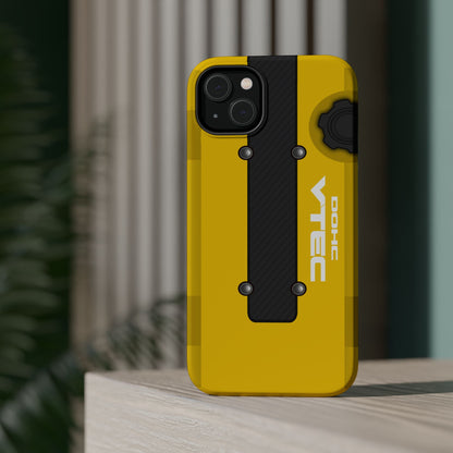 Yellow B Series Engine Phone Case