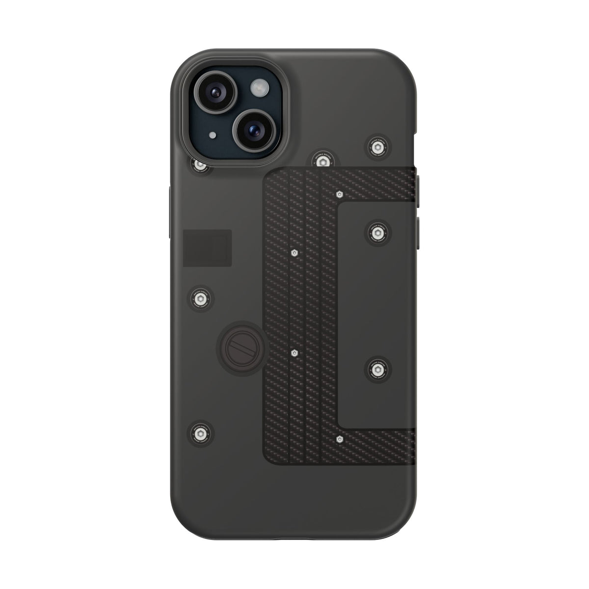 Black K Series Engine Phone Case