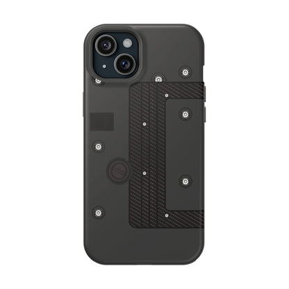 Black K Series Engine Phone Case