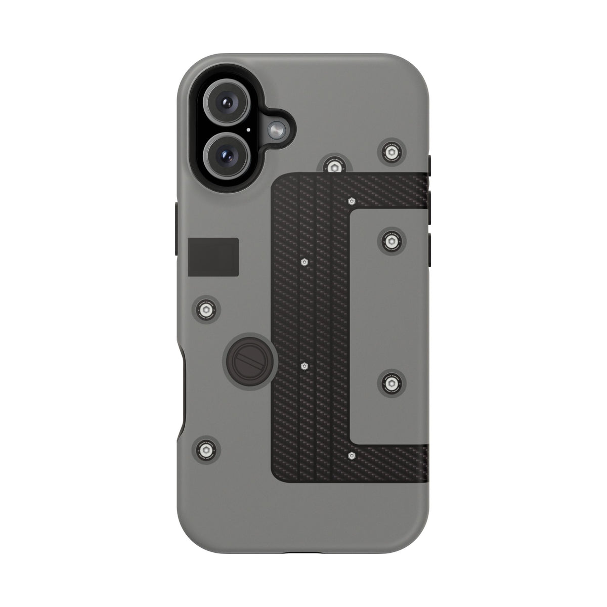 Gray K Series Engine Phone Case