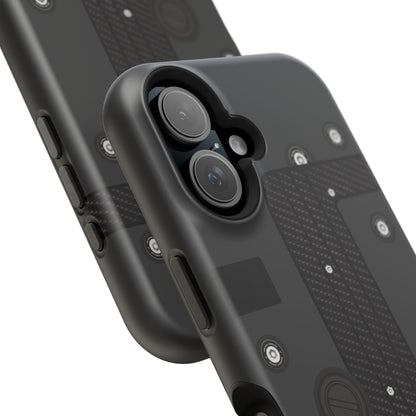 Black K Series Engine Phone Case