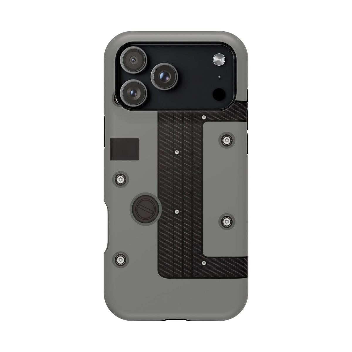 Gray K Series Engine Phone Case