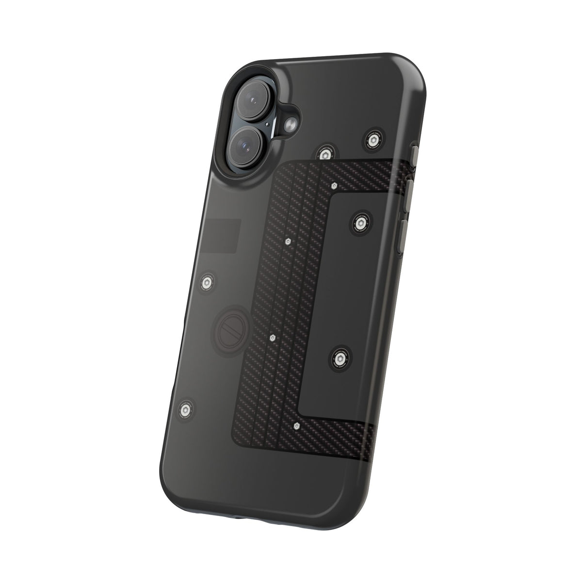 Black K Series Engine Phone Case