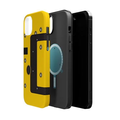 Yellow K Series Engine Phone Case