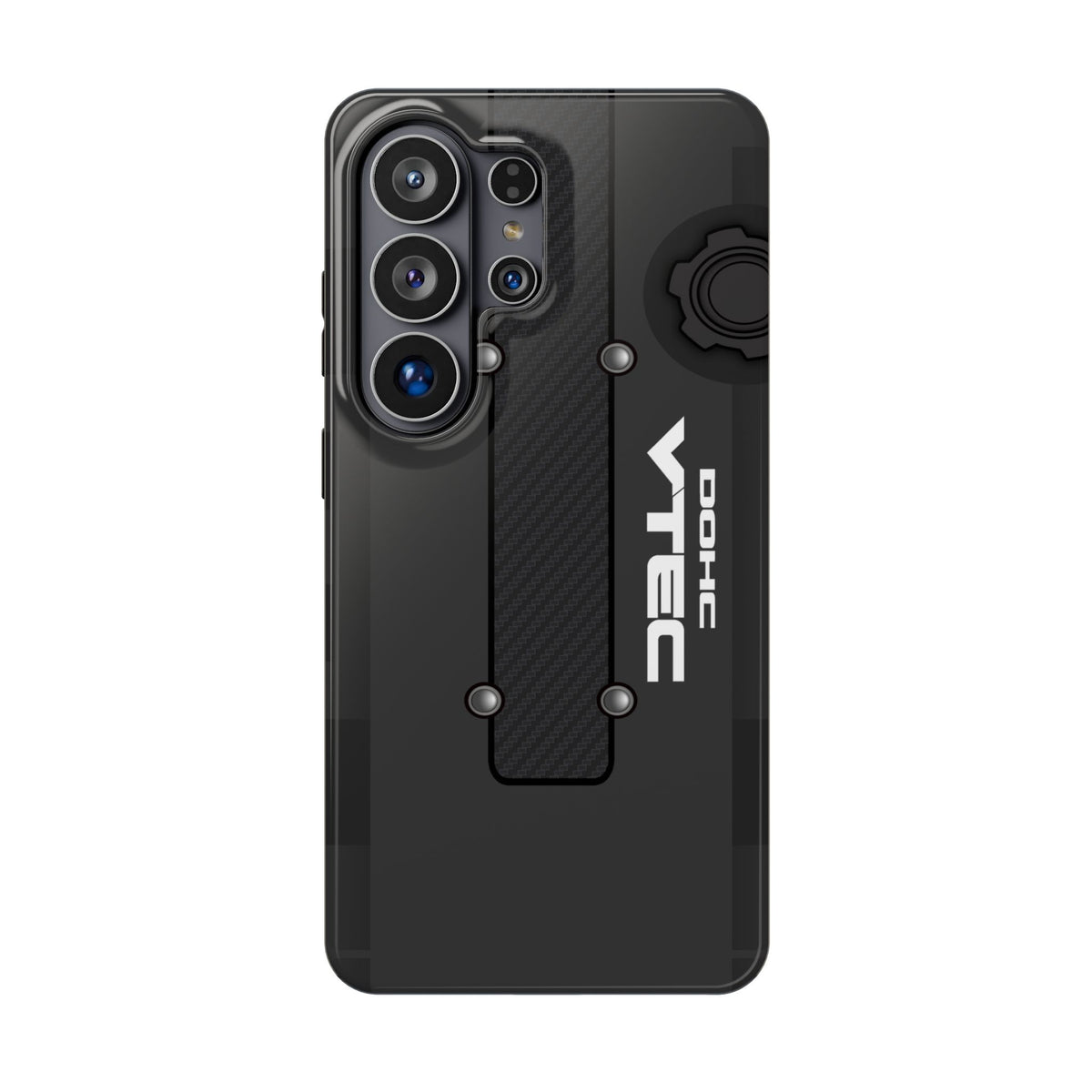 Black B Series Engine Phone Case