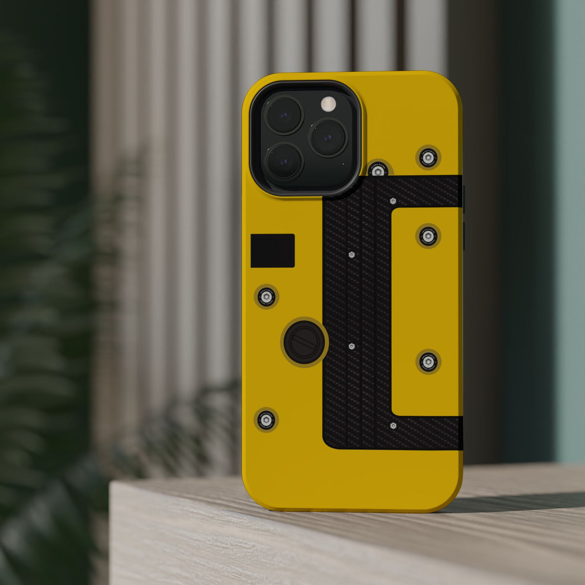 Yellow K Series Engine Phone Case