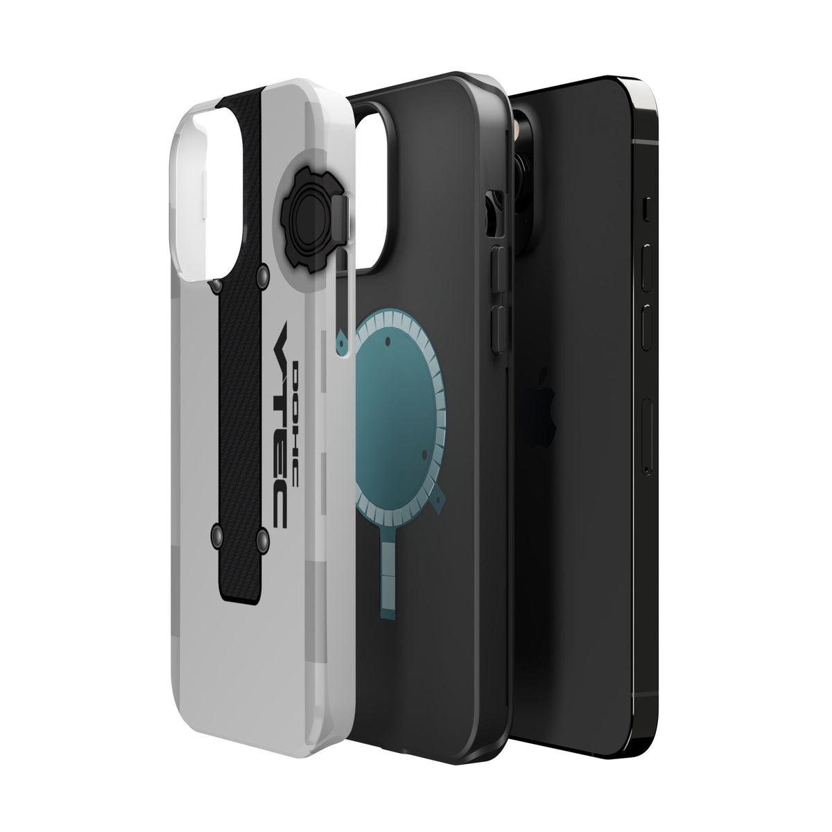 White B Series Engine Phone Case