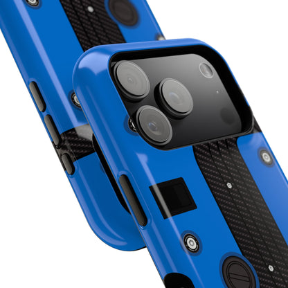 Blue K Series Engine Phone Case