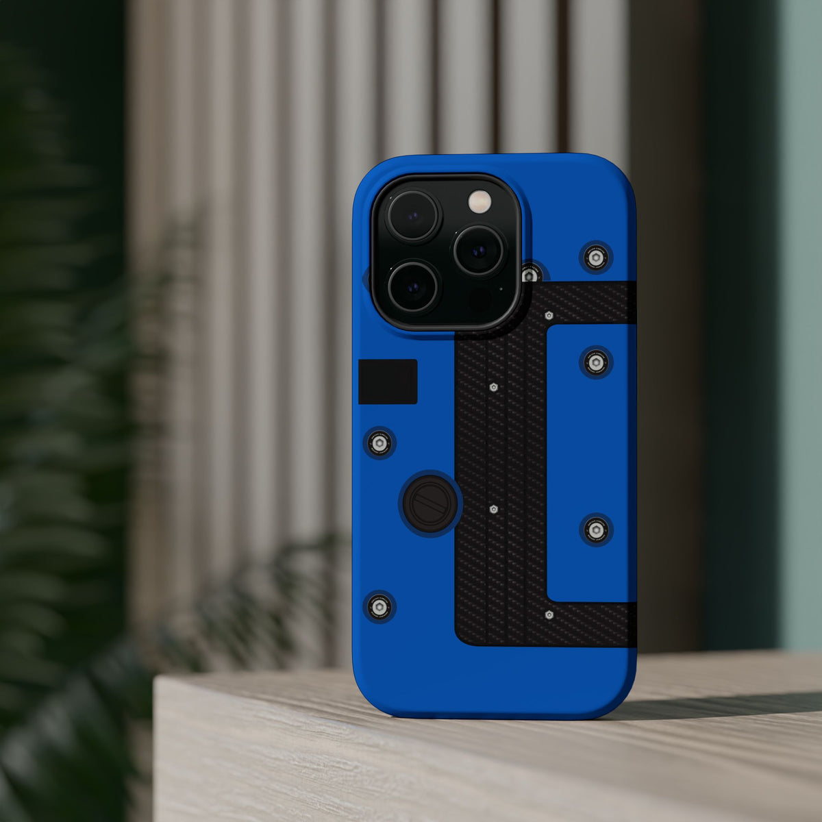 Blue K Series Engine Phone Case