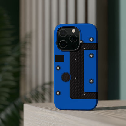 Blue K Series Engine Phone Case