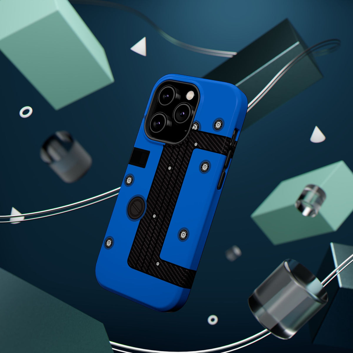 Blue K Series Engine Phone Case